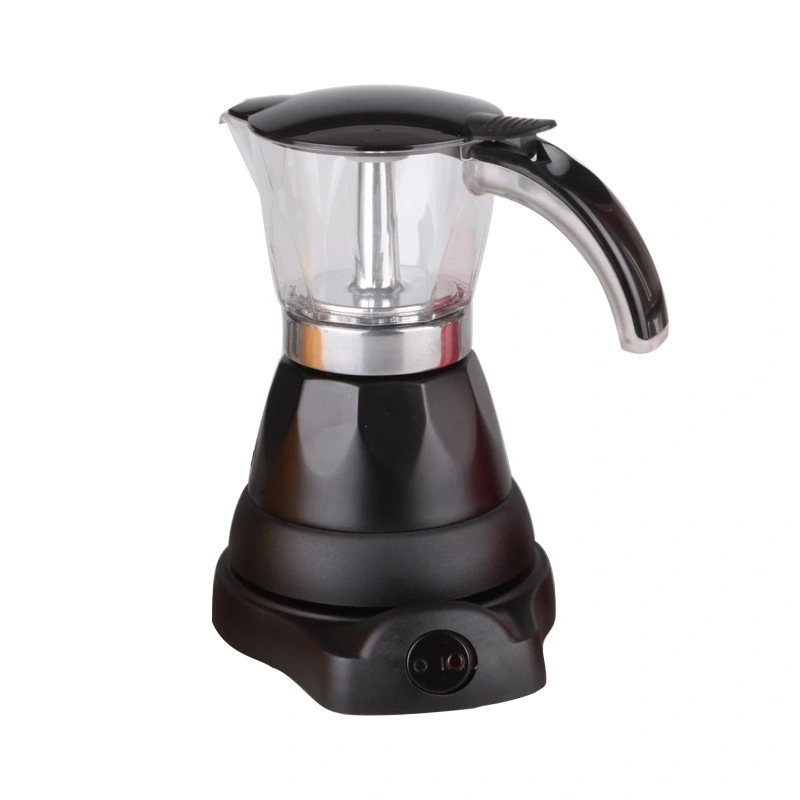 European Electric Espresso Coffee Maker 3 Cups Moka Coffee Pot