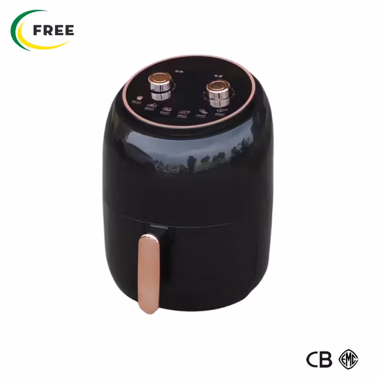 Freidora de aire con control manual/digital de 8,0 L, freidora eléctrica de aire profundo para cocinar, aparato de cocina