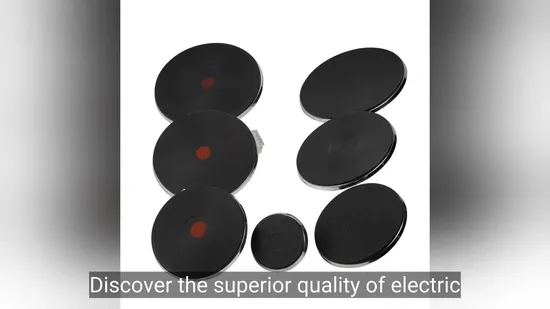 Estufa/horno eléctrico Placas calientes sólidas para mantener la comida caliente