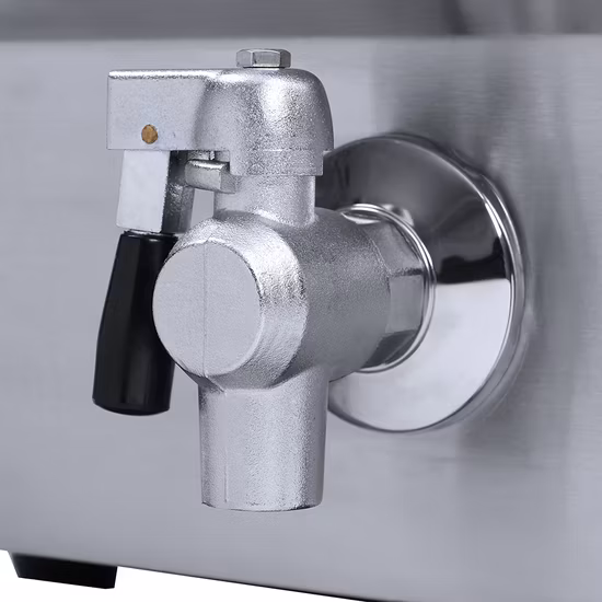 Fábrica de China Venta al por mayor Grandes lotes Multifunciones D81 10L Hotel Restaurante Cocina Comida Patatas fritas pequeñas Aceite Comercial Freidora eléctrica
