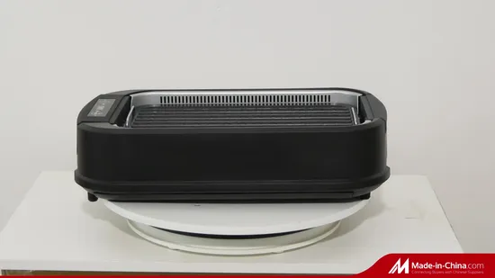 Parrilla popular para cena familiar Parrilla eléctrica sin humo